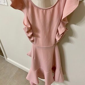 Pink semi formal dress